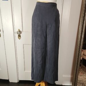 VETTA Capsule Wide Leg Pants in Grey